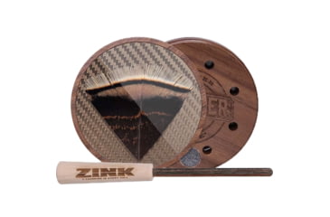 Image of Zink Calls Thunder Ridge Rocker Turkey Call Glass Pot Call, Wood, ZNK-TRSGC