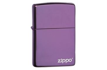 Image of Zippo Classic Style Lighter w/ Zippo Logo, Abyss 24747ZL