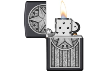 Image of Zippo American Metal Emblem Lighter