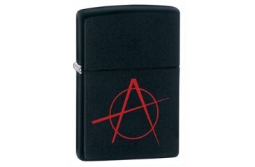 Image of Zippo Anarchy Classic Style Lighter, Black Matte 20842