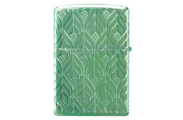 Image of Zippo Armor High Polish Elegant Dragon Lighter w/ Click, Green, One Size, 49054