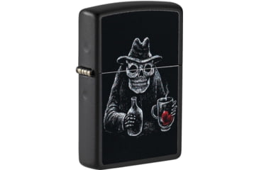 Image of Zippo Bar Skull Lighter, 1.44 x 2.25, 49254