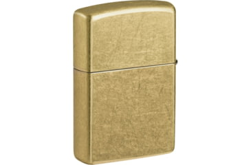 Image of Zippo Classic Lighter Street Brass
