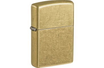 Image of Zippo Classic Lighter Street Brass