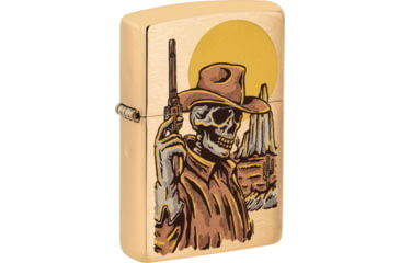Image of Zippo Cowboy Skull Design Lighter