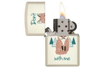 Image of Zippo Don't Fox w/ Me Pocket Lighter, 29615