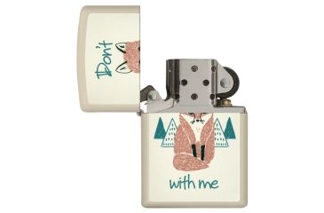 Image of Zippo Don't Fox w/ Me Pocket Lighter, 29615