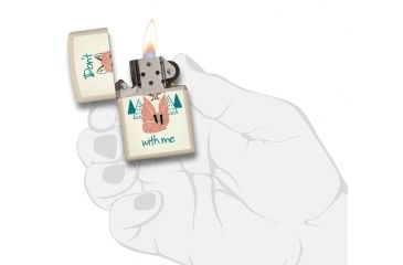 Image of Zippo Don't Fox w/ Me Pocket Lighter, 29615