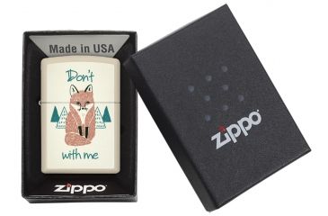 Image of Zippo Don't Fox w/ Me Pocket Lighter, 29615