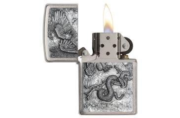 Image of Zippo Eagle vs. Snake Pocket Lighter, 29637