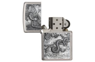 Image of Zippo Eagle vs. Snake Pocket Lighter, 29637
