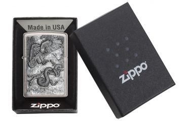 Image of Zippo Eagle vs. Snake Pocket Lighter, 29637