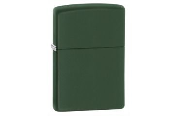Image of Zippo Classic Style Lighter, Green Matte 221