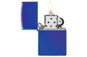 Image of Zippo High Polish Indigo Pocket Lighter 29899