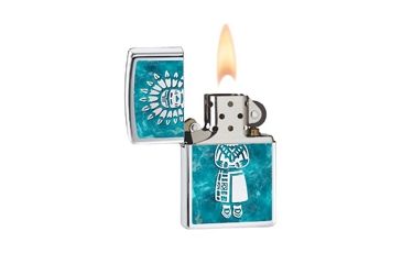 Image of Zippo Indian Classic Style Lighter, High Polish Chrome 28049