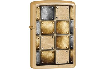 Image of Zippo Metal Design Gold Dust Lighter ZO28539