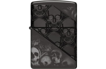 Image of Zippo Skull Collage Lighter, ZO77352