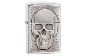 Image of Zippo Skull with Brain Surprise Pocket Lighter 29818