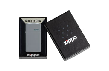 Image of Zippo Slim Lighter Gray