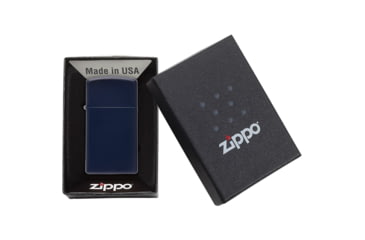 Image of Zippo Slim Lighter Navy Matte