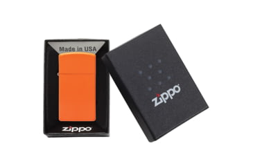 Image of Zippo Slim Lighter Orange