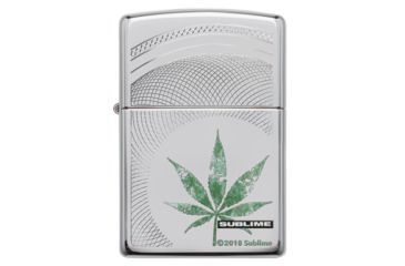 Image of Zippo Sublime Pocket Lighter, Polish Chrome, 49016
