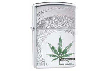 Image of Zippo Sublime Pocket Lighter, Polish Chrome, 49016