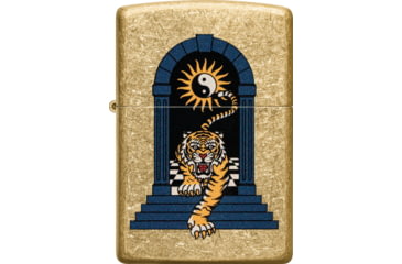 Image of Zippo Tiger Tattoo Lighter