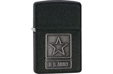 Image of Zippo Us Army Pewter Emblem 19 Lighter ZO28583