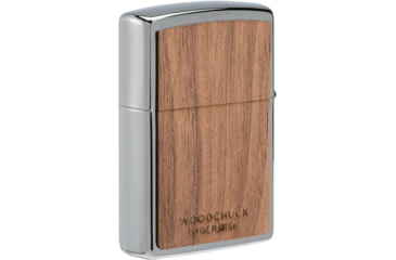 Image of Zippo Woodchuck Walnut Leaves