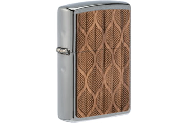 Image of Zippo Woodchuck Walnut Leaves