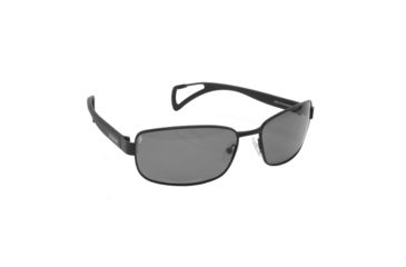 Image of Zoinx Wrap Polarized Sunglasses - Mens, Black Frame, Gray Lens 4010447