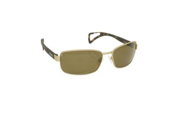 Image of Zoinx Wrap Polarized Sunglasses - Mens, Bronze Frame, Bronze Lens 4010448