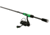 Rapala Code ML Spinning Combo, 2000 Size, Reel2pc, Black, 6ft6in, CBSC66ML-2