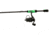 Rapala Code ML Spinning Combo, 2000 Size, Reel2pc, Black, 6ft6in, CBSC66ML-2