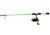 Rapala Code MH Spinning Combo, 2000 Size, Reel, 2 PC, Neon, 6ft7in, CNC67MH-2