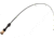 13 Fishing Tickle Stick Ice Rod, 23", UL, PC2 Flat Tip Blank, Hi-Vis Tip, 1/64-1/16oz., Evolve Reel Seat, Alps Thin Wire Guides, TS3-23UL