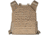 221B Tactical QRF Low Visibility Minimalist Plate Carrier, Coyote, One Size, QRFPC-CYT