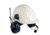 3M PELTOR Lite Com BRS 2-Way Radio Headset MT53H7P3E4600-NA, Hard Hat Attached, 1 EA/Case