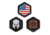 5.11 Tactical Hexgrid Patch - Unisex, Multi, 1 SZ, 81723-999-1 SZ