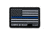 5.11 Tactical Thin Blue Line Woven Patch - Unisex, Black, 1 SZ, 81298-019-1 SZ