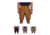 5.11 Tactical Trail 9.5 Short, Battle Brown, Black, Flint, Ranger Green