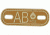5IVE STAR GEAR Morale Patch,Blood Type AB Plus,Coyote/Tan 6640000