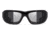 7Eye by Panoptix Airshield Aspen Sunglasses, RX Ready, Black Fade Frame, Photochromic Day/Night Eclypse Lens, S-M 335817