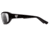 7Eye by Panoptix Airshield Aspen Sunglasses, RX Ready, Black Fade Frame, SharpView Clear Lens, S-M 335840