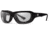 7Eye by Panoptix Airshield Aspen Sunglasses, RX Ready, Black Fade Frame, SharpView Clear Lens, S-M 335840