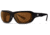 7Eye by Panoptix Airshield Aspen Sunglasses, RX Ready, Black Fade Frame, SharpView Copper Lens, S-M 335842