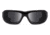 7Eye by Panoptix Airshield Aspen Sunglasses, RX Ready, Black Fade Frame, SharpView Polarized Gray Lens, S-M 335853
