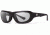 7Eye by Panoptix Airshield Aspen Sunglasses, RX Ready, Matte Black Frame, SharpView Clear Lens, S-M 330140