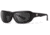7Eye by Panoptix Airshield Aspen Sunglasses, RX Ready, Matte Black Frame, SharpView Gray Lens, S-M 330141